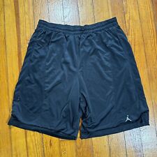 Air Jordan Shorts Black Baggy Sz XXL Polyester RN #56323 CA #05553