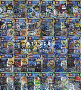 1 LEGO® NEXO KNIGHTS MAGAZIN & LIMITIERTER MINIFIGUR bzw. MINIBAUSATZ Ihrer Wahl - Picture 1 of 33