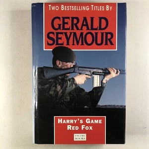 Red Fox and Harry's Game By Gerald Seymour Hardcover Action War Fiction Book - Picture 1 of 12