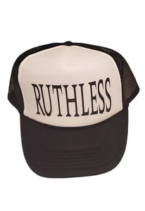 Ruthless Snapback, Meshback Trucker Black Hat - Picture 1 of 1