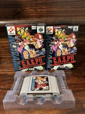 N64 G. A. S. P !! Fighters' NEXTream GASP. Complete In Box. Nintendo 64 Cib - Image 1 of 4