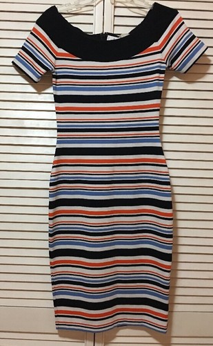 NUOVO abito a maglia a righe Michael Kors taglia XSmall*