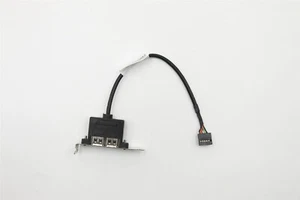 CABLE original Lenovo soporte trasero de bajo perfil 2 puertos USB FRU PN 42Y8006 - Imagen 1 de 1