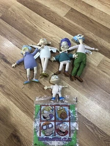 Vintage Rugrats Action Figures by Mattel Nickelodeon Dolls Lot Of 5 EUC - Picture 1 of 7