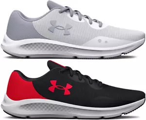 Under Armour Charged Pursuit 3 Tech Running Sport Athletic Trainers Shoes Mens - Picture 1 of 6