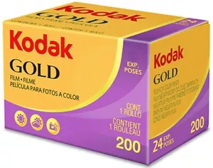 Kodak Gold 200 iso Colour Print Film 135 35mm 24exp (UK Stock) 24 exposures BNIB - Picture 1 of 12