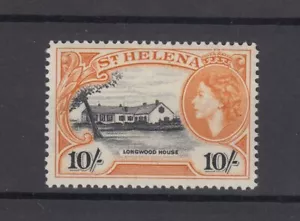 Gilbert & Ellice Islands 10/- Black Orange SG165 MH BP12897 - Picture 1 of 1