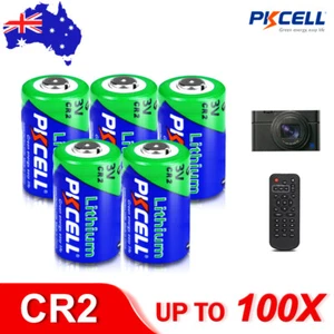 Upto 100x CR2 CR17355 CR-2 3V Lithium Single Use Batteries for Camera Flashlight - Picture 1 of 14