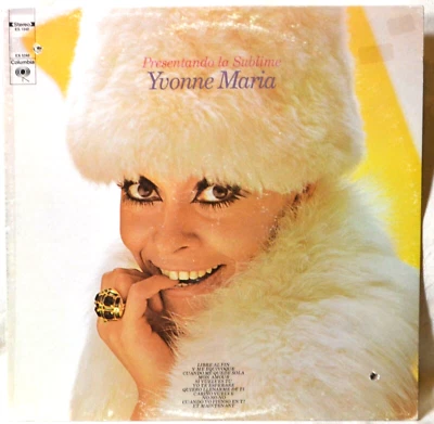 Presentado la Sublime Yvonne Maria LP EX- Vinyl Latin Spanish Female Vocal - Image 1 of 4