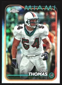 Zach Thomas 2024 Topps Chrome Miami Dolphins NFL Card No.109 - Bild 1 von 2