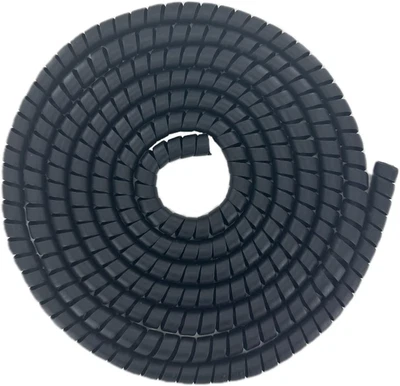 Spiral Wrap Hose Cable Protector Safe Pre Cut 1.25" OD X 20 Pre-Cut Lengths Wear - Image 1 of 4
