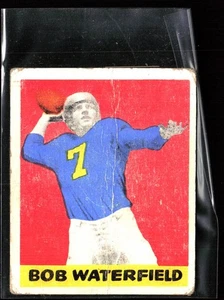 1948 Leaf Football Karte #26 Bob Waterfield-Los Angeles Rams Karte * geknickt - Bild 1 von 2