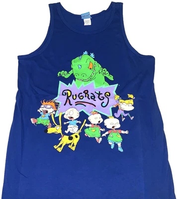 Rare Vintage 1996 Nickelodeon Rugrats Tank Top Shirt New! Youth XL Single Stitch - Image 1 of 2