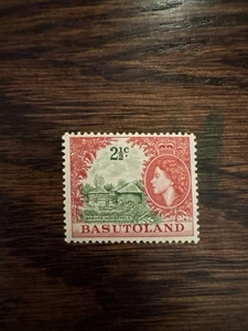 Z27 BASUTOLAND 3 d REGINA ELISABETTA II - Picture 1 of 1