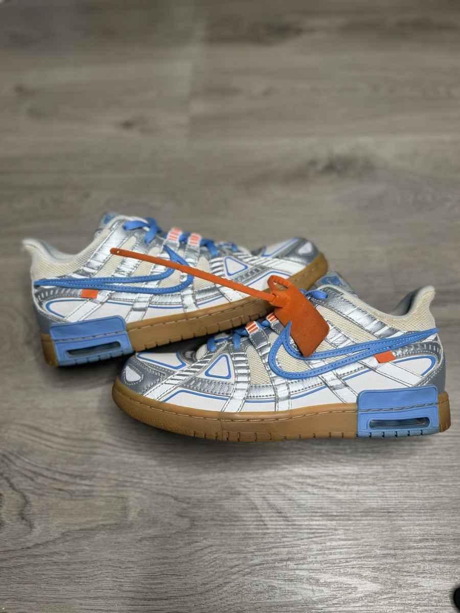 Nike Off-White x Air Rubber Dunk University Blue for Sale Nike Off-White x Air Rubber Dunk University Blue for Sale