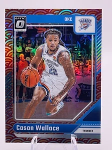 2024-25 Donruss Optic Photon #191 - Cason Wallace - Oklahoma Thunder - Picture 1 of 6
