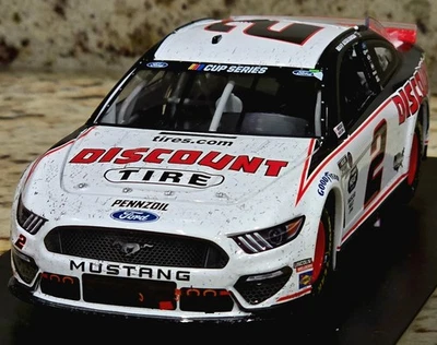 2020 #2 Brad Keselowski Discount Tire Mustang Bristol Race Win 1:24 Diecast ARC - Image 1 of 4