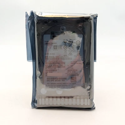 HPE 2.4TB 10K SAS 512e 2.5" 12Gbps Hard Drive |  EG002400JXLWC - Image 1 of 4