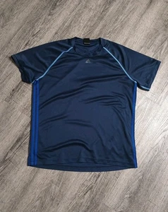 Adidas Climalite Shirtens XL Blue Performance Activewear Comfort Soccer Classic  - Picture 1 of 6