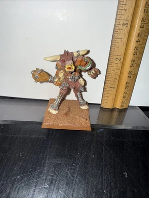 Warhammer Fantasy Beastmen Minotaur Metal Painted - Image 1 of 3