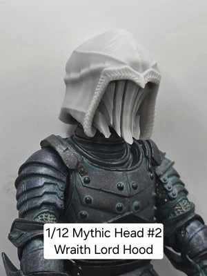 3D-печатная фигурка Wraith Lord HEAD #2 для Mythic Legions масштаб 1:12  - Изображение 1 из 2