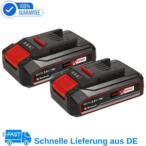Einhell Power X-Change 18V 2,5Ah Li-Ionen Werkzeug-Akku - 2 Stück (4511518) - Bild 1 von 2