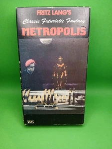 Metropolis 1927 (VHS) 1985 Fritz Lang Vintage Classic Goodtimes Home Video - Imagen 1 de 9