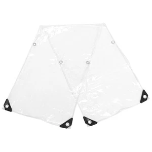 Clear PVC Tarp Heavy Duty Waterproof Tarp for Outdoor Tent Camping - Picture 1 of 12