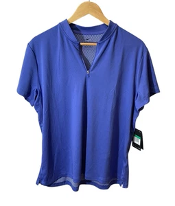 Nike Women's Golf Short Sleeve Shirt Size XL Dri Fit Moisture Wicking Athleisure - Picture 1 of 8