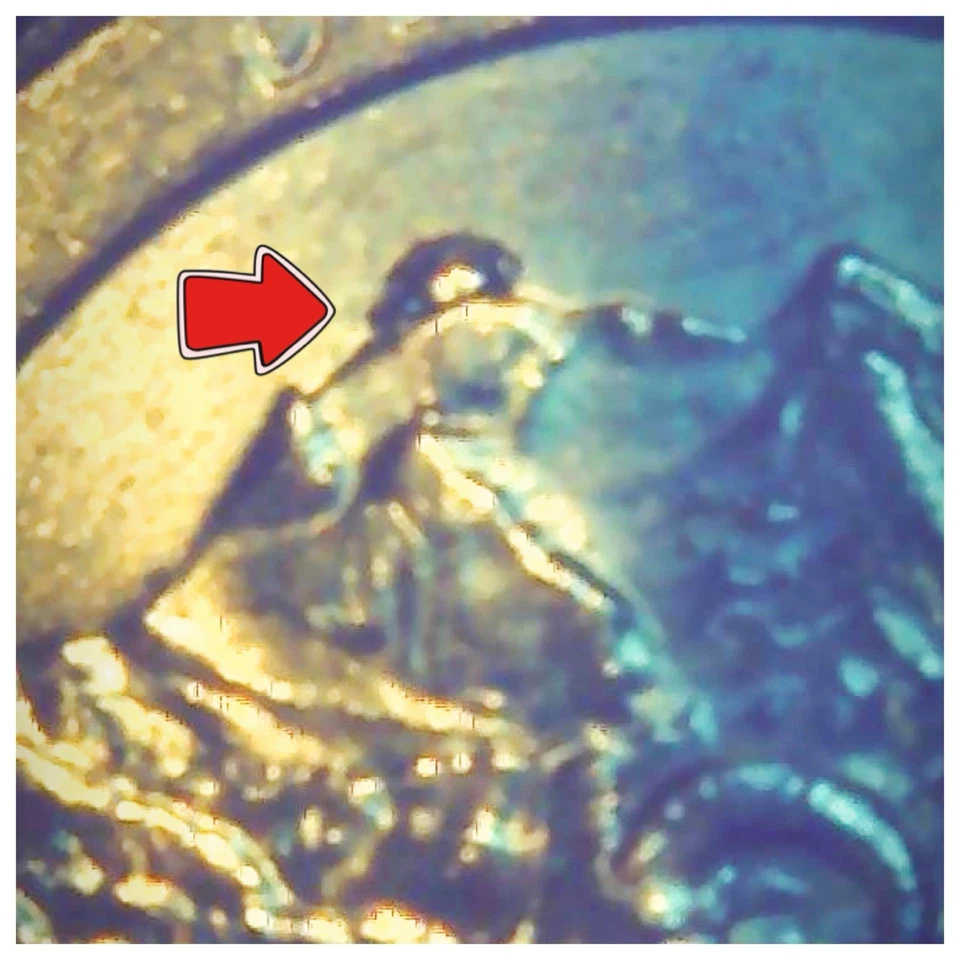 2012 P  Denali Alaska Error 💥💥💥Super Rare—-UFO CLOSE ENCOUNTER💥💥💥💥 - Image 1 of 4