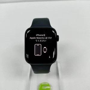 Unlocked Apple Watch SE 1st Gen 44MM Black Aluminum Blue Sport Band A2727 - Picture 1 of 6