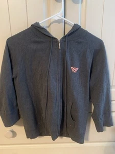 tommy hilfiger hoodie damen Med/Large - Full Zip - 3/4 Arm - Virginia Tech Hokies - Bild 1 von 4