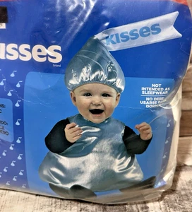 Hersheys Kiss Halloween Kostüm NEU Kleinkind 2T 2 Teile - Bild 1 von 5