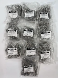 500 Brikksen SS 316 (A4) 1/4 x 3 Sechskantschrauben Standardgewinde Marinequalität - Bild 1 von 5