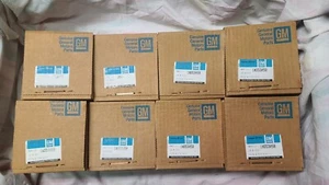 New GM NOS Pistons (8) 7.4L Genuine GM Flat Top 454 BBC 353058 353062 12456436 - Picture 1 of 6