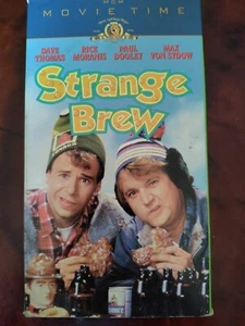 Strange Brew (VHS, 1983) Rick Moranis Dave Thomas - Picture 1 of 3