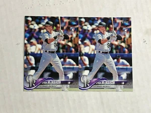 RYAN McMAHON LOT OF 2 2018 Topps Series 1 FLAGSHIP BASE RC's #151! - Picture 1 of 3