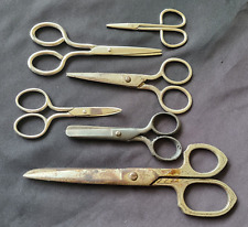 Vintage Lot Of 6 Small Scissors