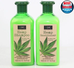 Hemp Hair Conditioner Shampoo Paraben Free Shiny Hair Organic Ingredients 400mL - Picture 1 of 7