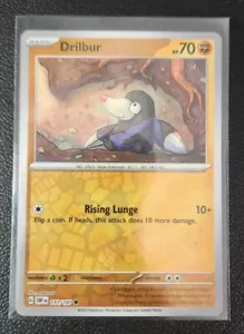 Drilbur ERRORE REVERSE HOLO BLEED 111/197 Pokemon TCG OBF quasi nuovo - Foto 1 di 2