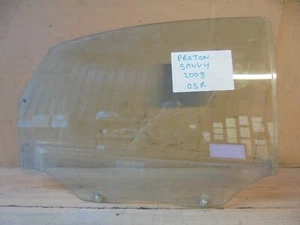 PROTON SAVVY 2008 OFFSIDE DRIVER SIDE REAR DOOR WINDOW GLASS - Picture 1 of 2