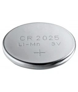 CR2025 Pila Lithium 3V Batteria Bottone - Foto 1 di 1