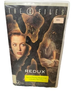 The X Files Redux VHS Vintage Collectible - Picture 1 of 11