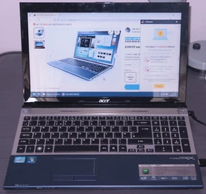 Acer Aspire Timeline 5830 i3 6GB RAM 225GB SSD WIN 11 - Picture 1 of 6
