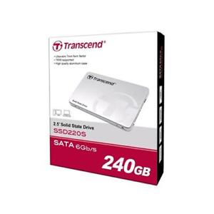 Transcend TS240GSSD220S SSD Wewnętrzny interfejs 240GB SATA III Format 2,5 cala