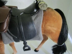 1/6 scale action figures. Horse saddle blanket GREY (blanket only) - Bild 1 von 9