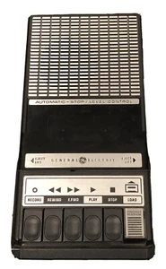 General Electric GE 3-5014A Lettore registratore audio cassette. Testato Funzionante - Foto 1 di 5