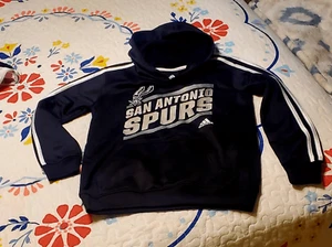 NWOT YOUTH ADIDAS SPURS HOODIE - Picture 1 of 4