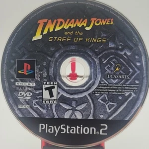 Indiana Jones Staff of Kings - Playstation 2 (PS2) game - Disc Only - Picture 1 of 2