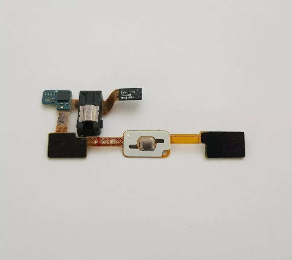 Génuine Nappe Bouton Home Prise Jack Samsung Galaxy J5 ( 2015 ) SM-J500FN - Imagen 1 de 1